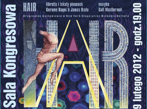 Słynny musical "Hair" w warszawskiej Sali Kongresowej