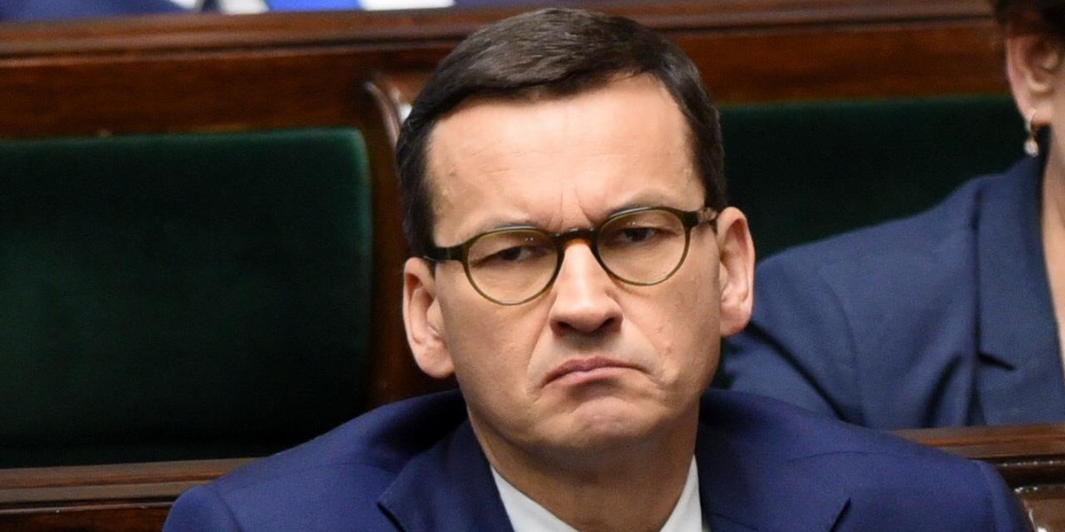 Premier Mateusz Morawiecki