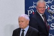 Jarosław Kaczyński i Jarosław Gowin