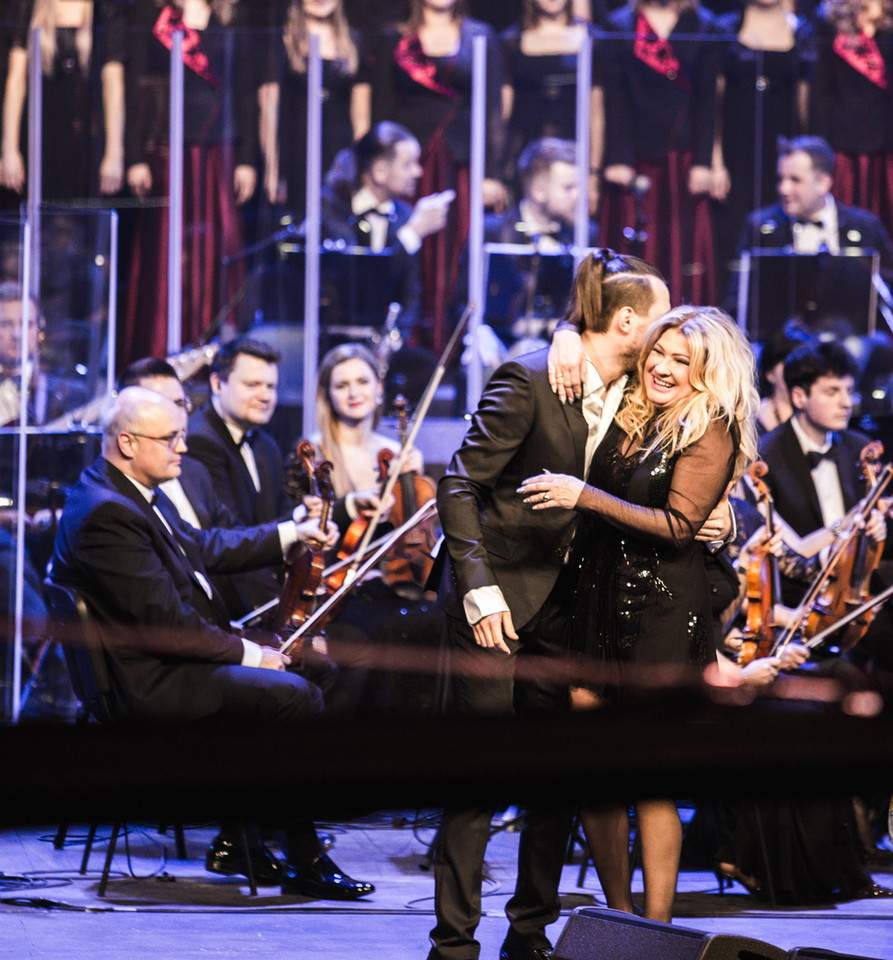 Koncert "Zakochani w Lublinie" - Beata Kozidrak i Piotr Cugowski (fot. Michał Pańszczyk)