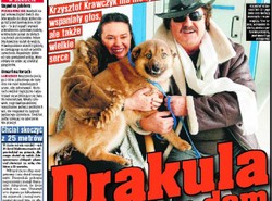 Krzysztof Krawczyk przygarnął Drakulę
