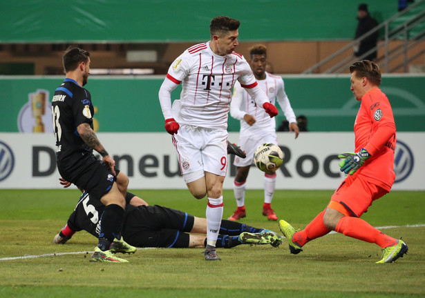 Puchar Niemiec: Gol Lewandowskiego, Bayern Monachium w półfinale