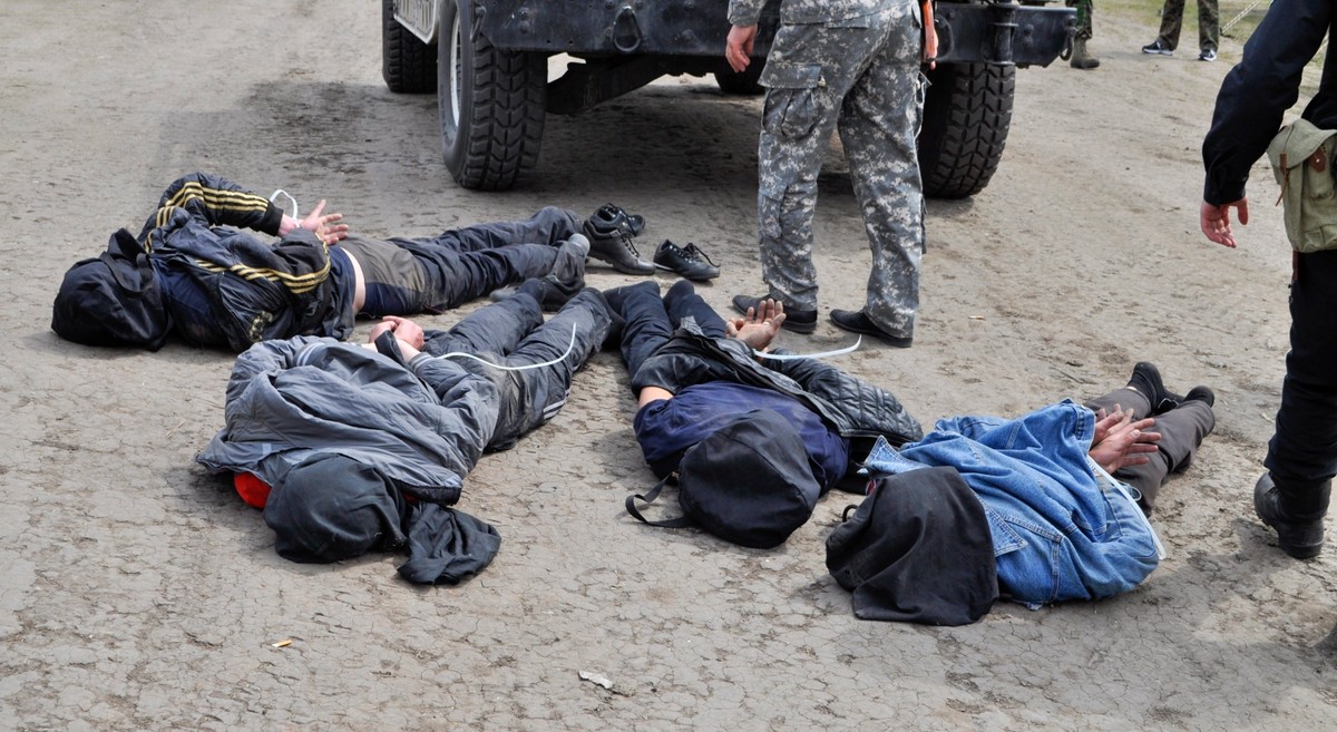 Zatrzymanie podejrzanych o zestrzelenie ukraińskich śmigłowców
