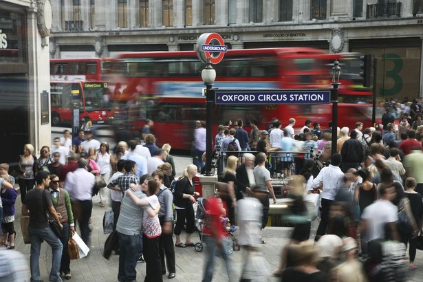 Oxford Circus w Londynie