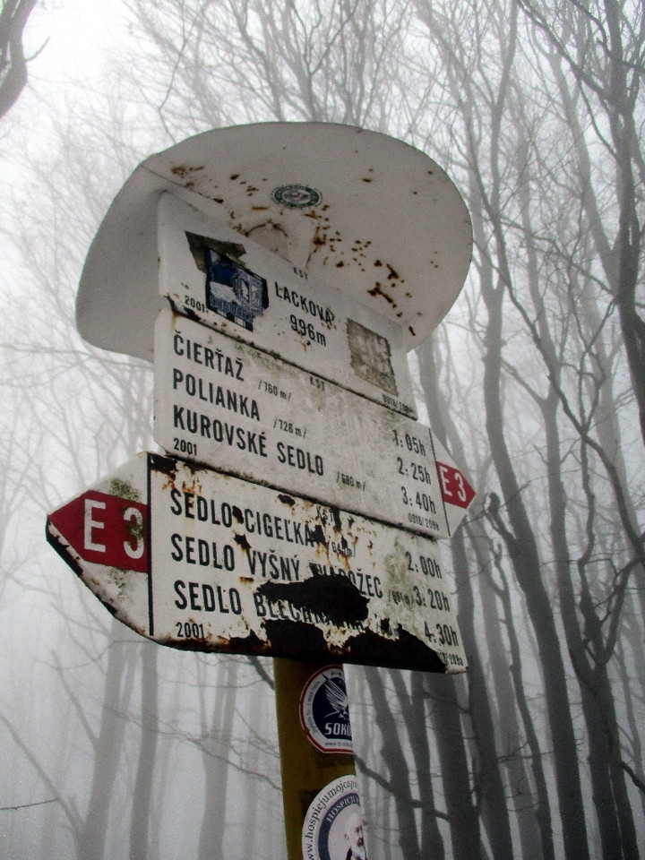 Beskid Niski wyprawa na Lackową