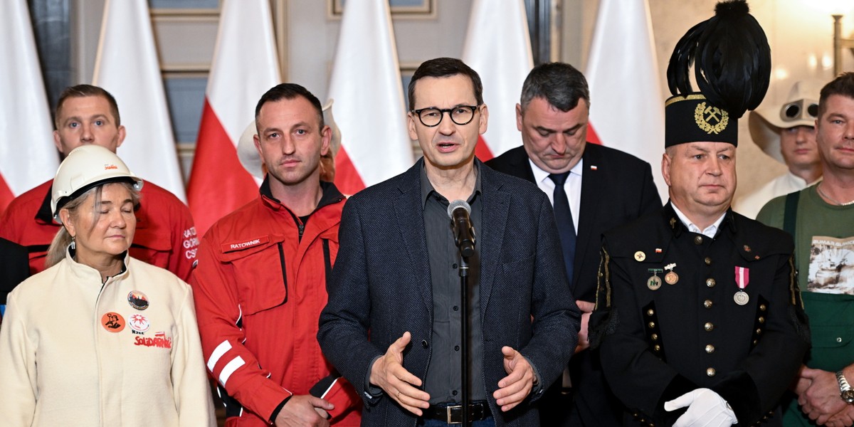 Mateusz Morawiecki był w piątek z wizytą na Śląsku.