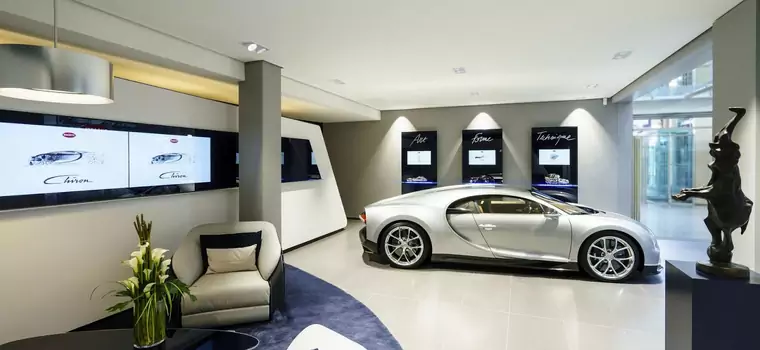 Bugatti wprowadza nowy standard w salonach