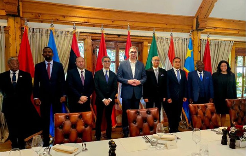 Aleksandar Vučić sa sa afričkim ambasadorima o rezoluciji o Srebrenici