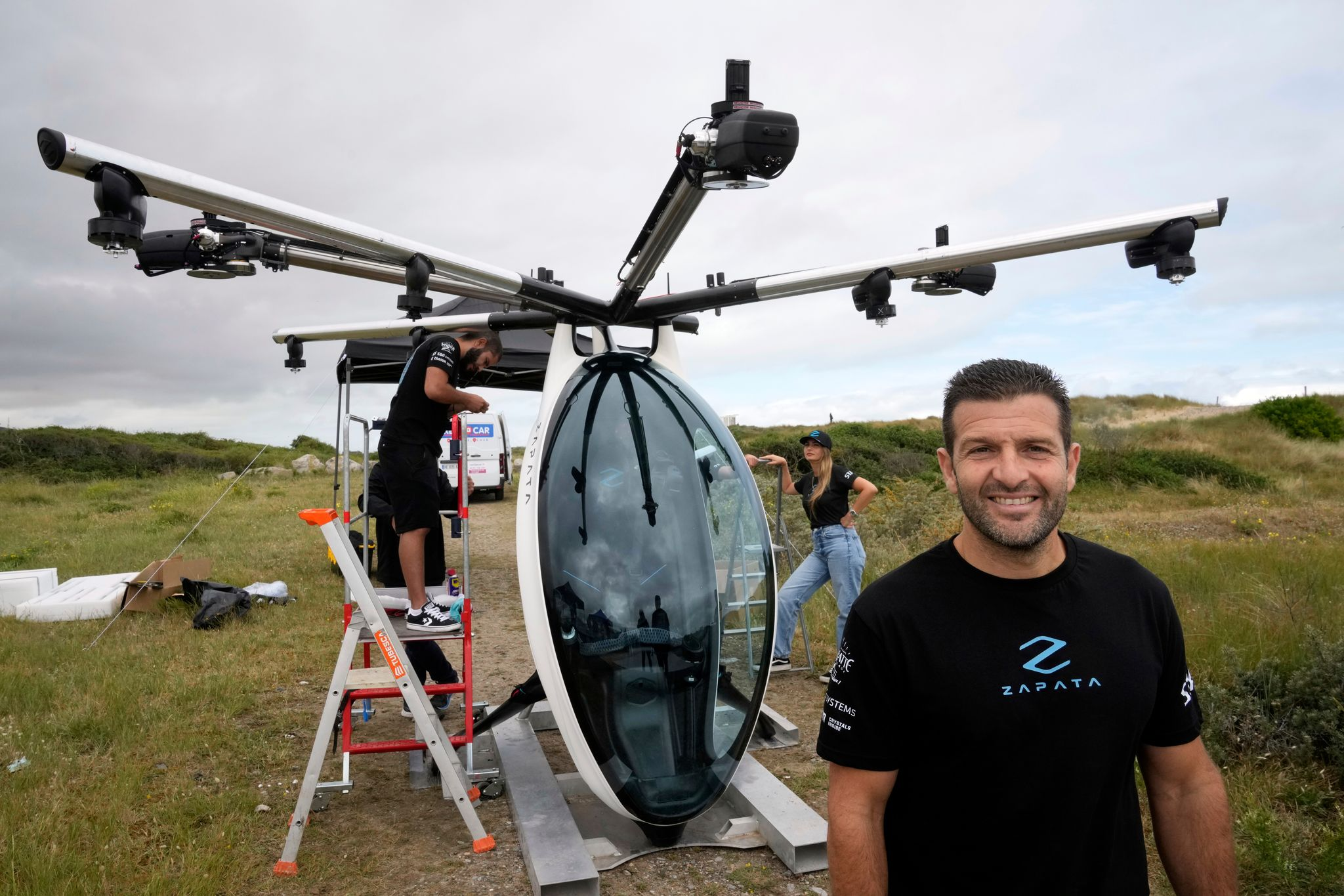 Franky Zapata stürzt bei Ärmelkanal-Überquerung ab