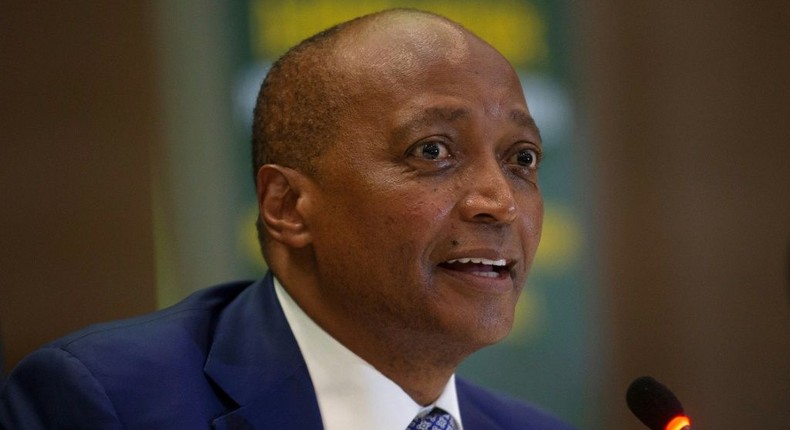 South African Patrice Motsepe became CAF president last March