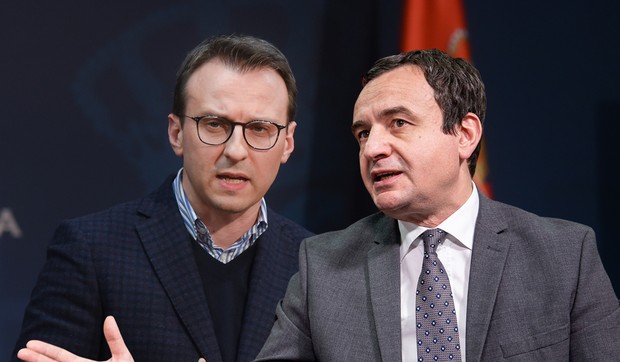 Aljbin Kurti i Petar Petković