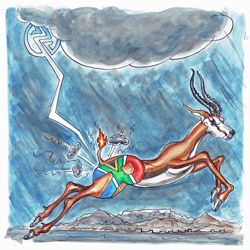 Kurs USD/ZAR wzrośnie z 15 do 20 po tym, jak świat odetnie RPA linie kredytowe. Bardzo złą wiadomością była zapowiedź rządu Republiki Południowej Afryki pod koniec tego roku, że w związku z dalszymi próbami ratowania zmagającej się z problemami spółki energetycznej ESKOM i utrzymania dostaw prądu w całym kraju przyszłoroczny budżet wzrośnie do najwyższego poziomu od ponad dekady (6,5% PKB), co stanowi zdecydowane pogorszenie po tym, jak rząd zdołał ustabilizować finanse na niemal stałym poziomie -4% PKB w ciągu ostatnich kilku lat. Co gorsza, Bank Światowy szacuje, że zadłużenie zagraniczne RPA wzrosło w tym okresie ponad dwukrotnie, osiągając poziom ponad 50% PKB. Fiasko ESKOM może być ostatnią kroplą, która przeleje czarę dla wierzycieli: mogą oni stracić chęć dalszego finansowania kraju, który od kilkudziesięciu lat nie jest w stanie uporządkować swoich finansów ani zarządzania. W 2020 r. RPA pociągnie za sobą również i inne gospodarki wschodzące o niskiej wiarygodności, przy czym wyniki gospodarek wschodzących będą najbardziej zróżnicowane od lat. RPA zmierza w kierunku bankructwa.