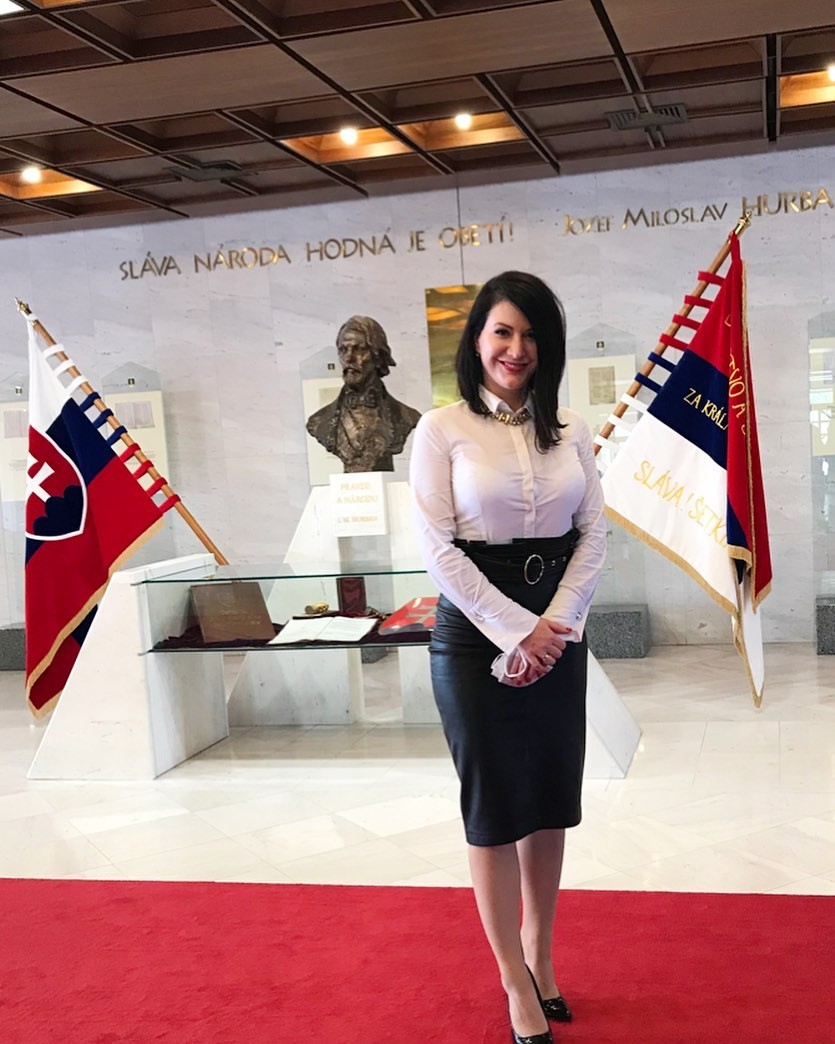 Poslankyňa Jana Bittó Cigániková. 