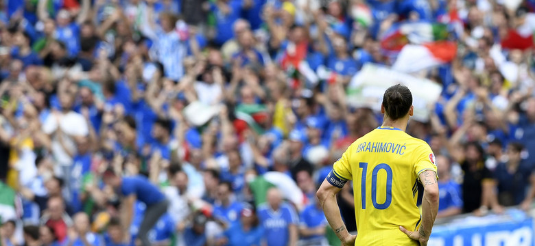 Euro 2016: Zlatan Ibrahimovic definitywnie kończy grę w reprezentacji Szwecji