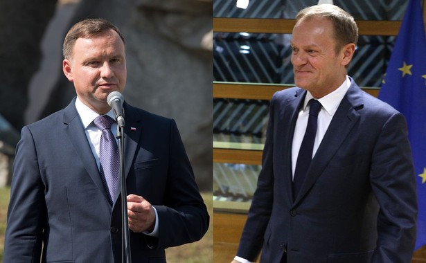 Andrzej Duda i Donald Tusk