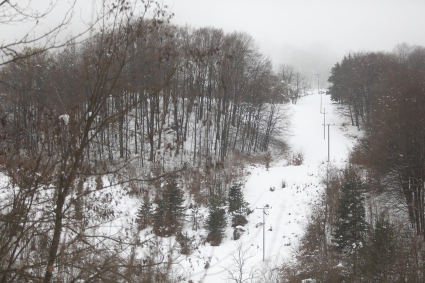 Sneg na putu ka Bajinoj Bašti