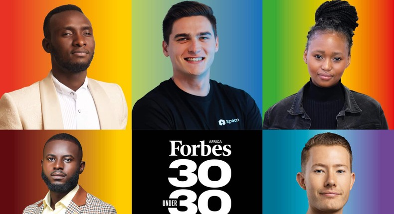 FORBES AFRICA’S 30 under 30 list