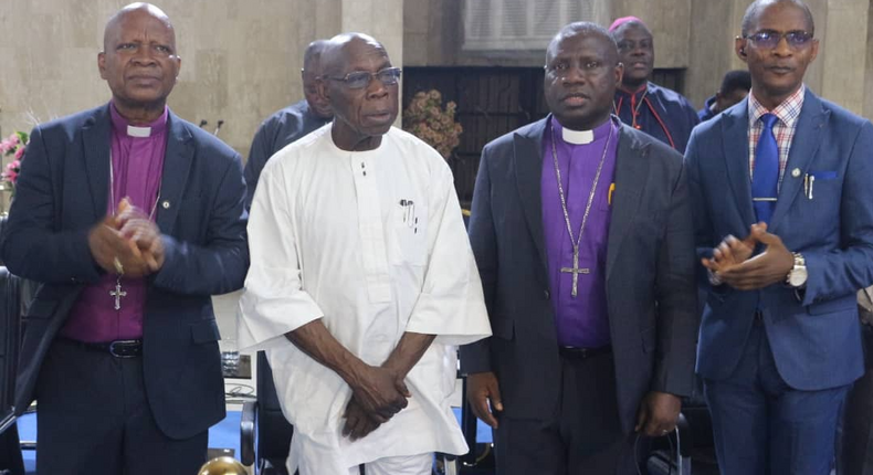 Obasanjo, CAN raise funds for new Bible Society building.