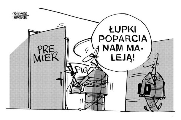 Lupki poparcia łupki gaz łupkowy krzętowski