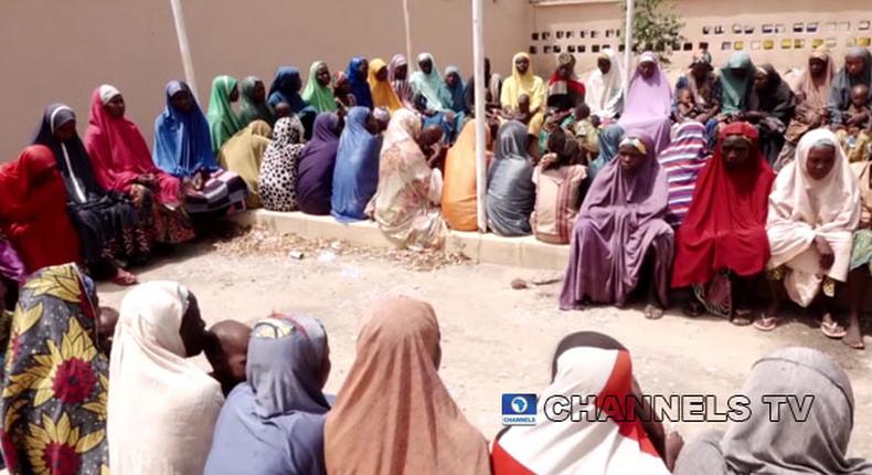 Illustrative photo of freed students in Zamfara: Police rescue 100 kidnapped victims after 42 days in captivity. [ChannelsTV]