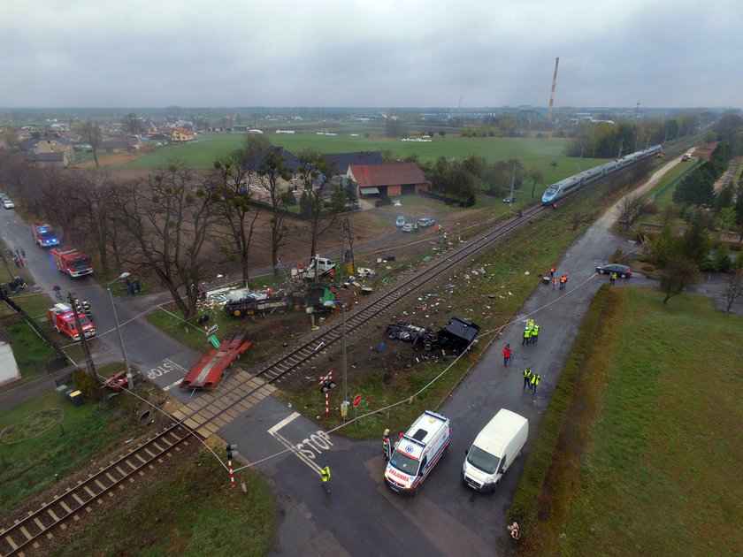 Pendolino wjechało w tira