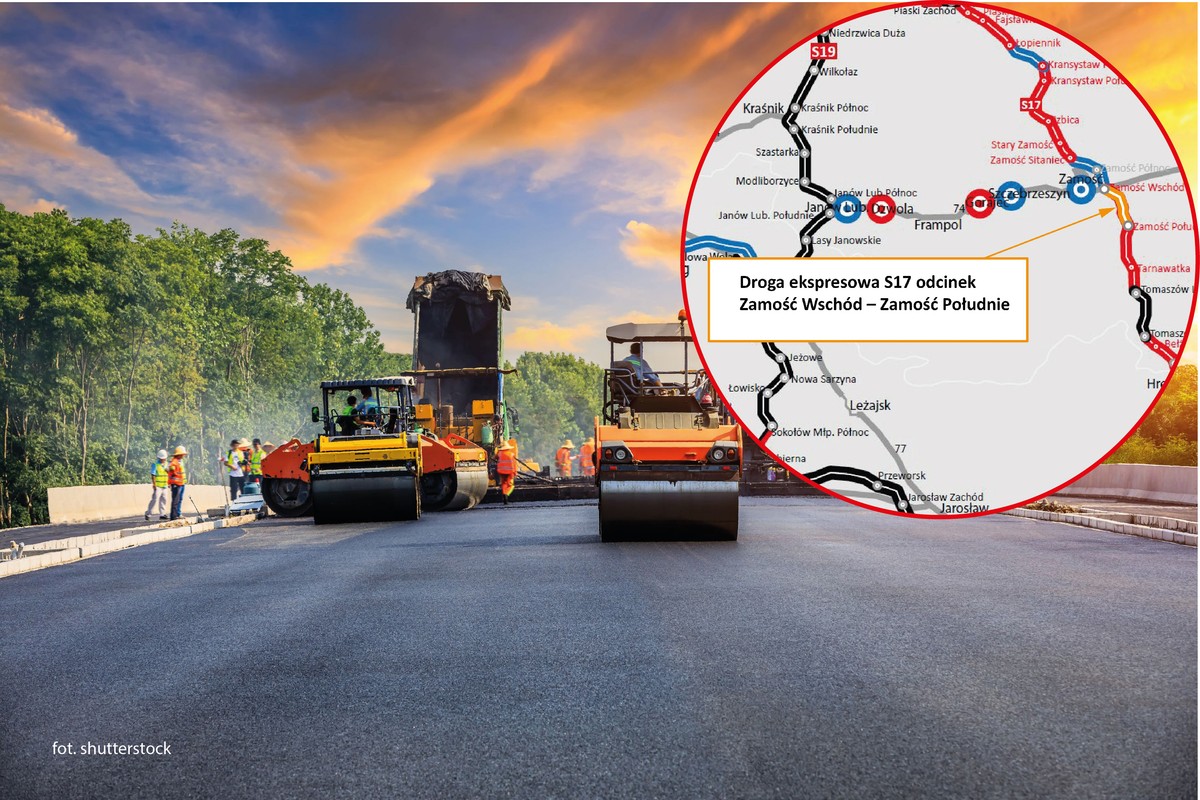 Tak buduje się strategiczna trasa na wschodzie Polski. Najnowsze wideo z placu budowy S17