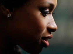 Jennifer Hudson jak facet u boku Ne-Yo i Ricka Rossa