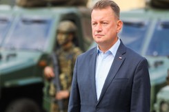 Szef MON upomina Zełenskiego. 'Wydaje się nie pamiętać, że Niemcy nie przyszły z pomocą Ukrainie'