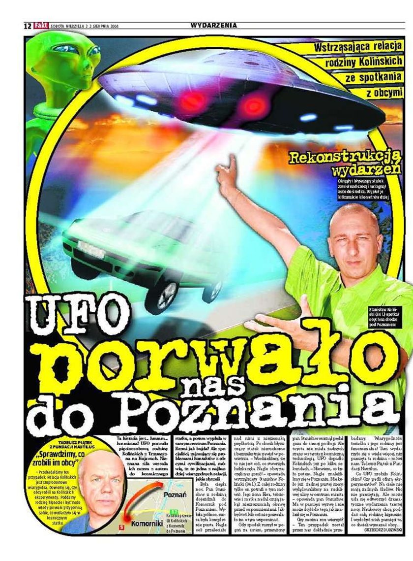 UFO porwało mnie do Poznania