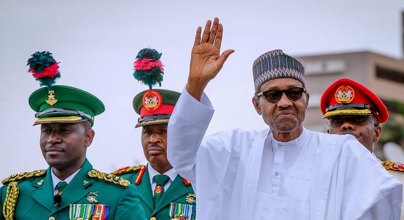 President Muhammadu Buhari is sworn in for a second term in office.
