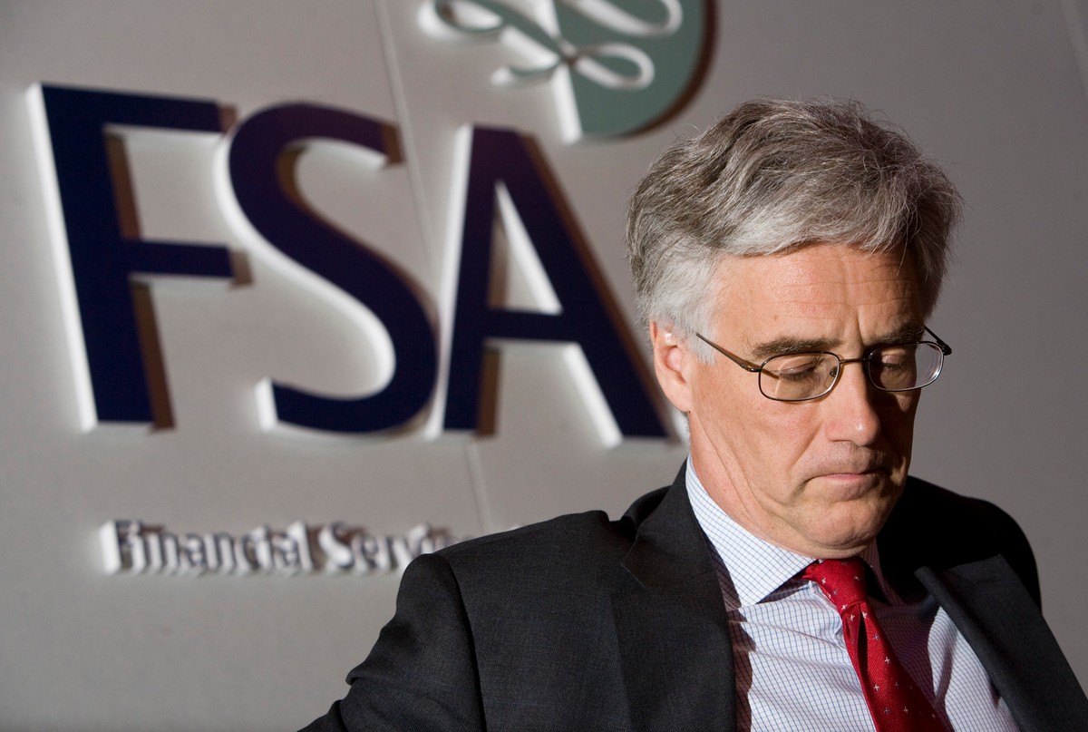 Adair Turner, szef Financial Services Authority. Fot. Bloomberg