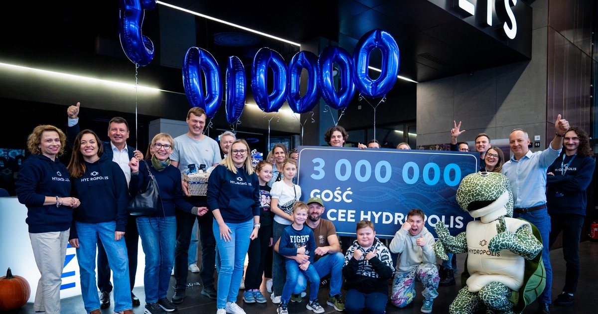 3 milionowy gość w Hydropolis!