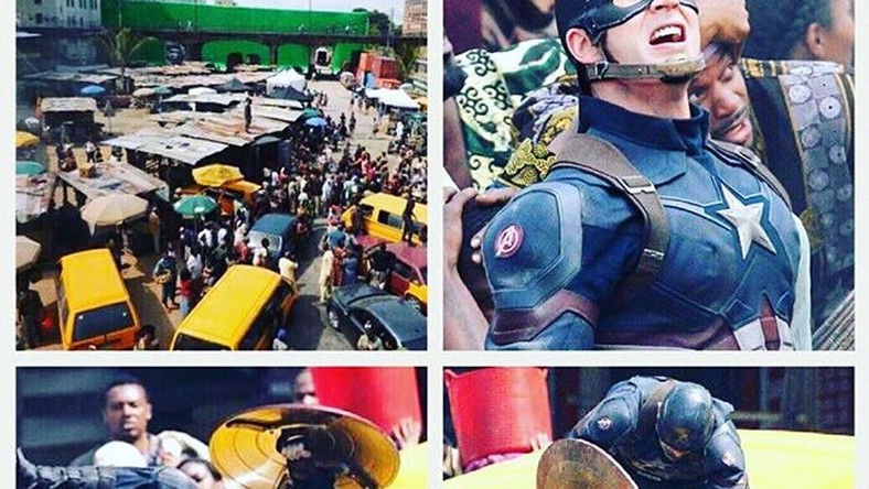 Captain America in Lagos 
