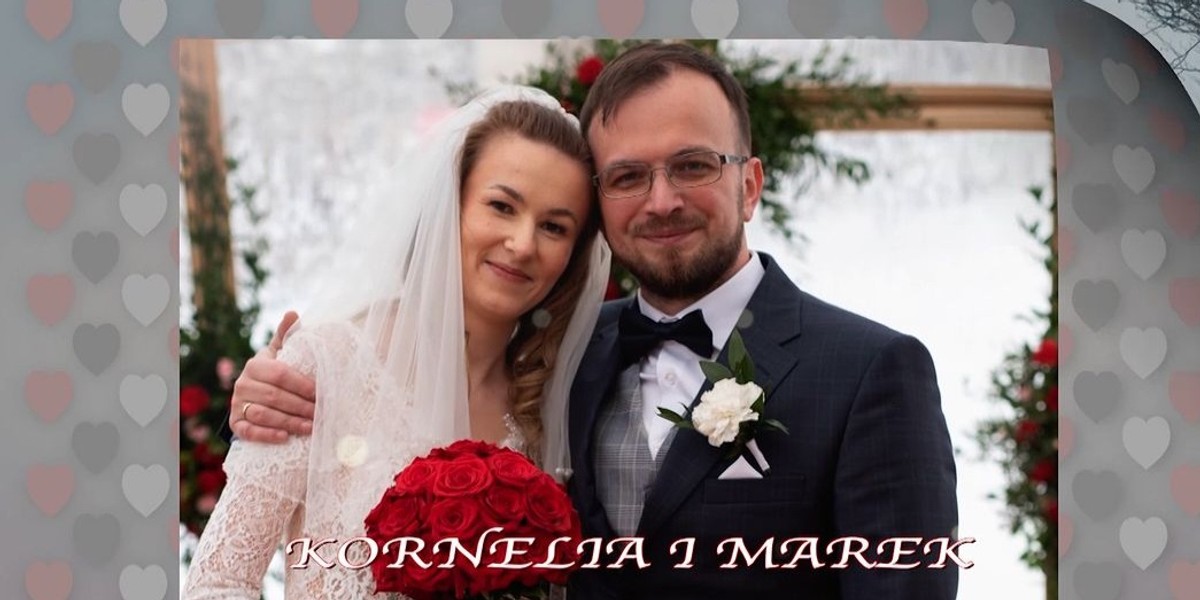 Kornelia i Marek ze "Ślubu od pierwszego wejrzenia". 