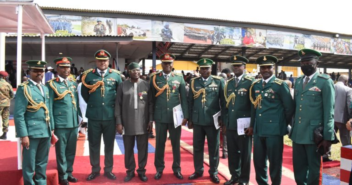 Liberian President confers award on Nigerian Army officers - Vimarsana News