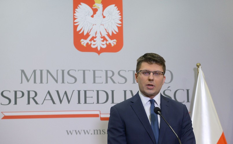 Wiceminister Sprawiedliwości Marcin Warchoł