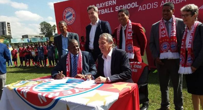 Bayern Munich in Ethiopia