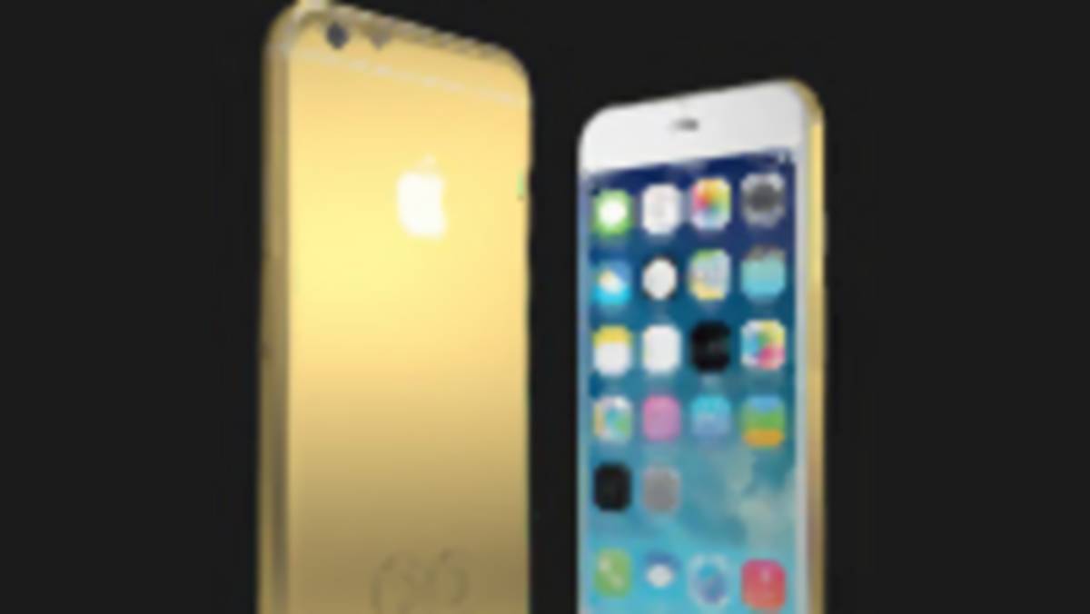 Chcesz iPhone'a 6 pokrytego złotem? Szykuj 12 500 złotych