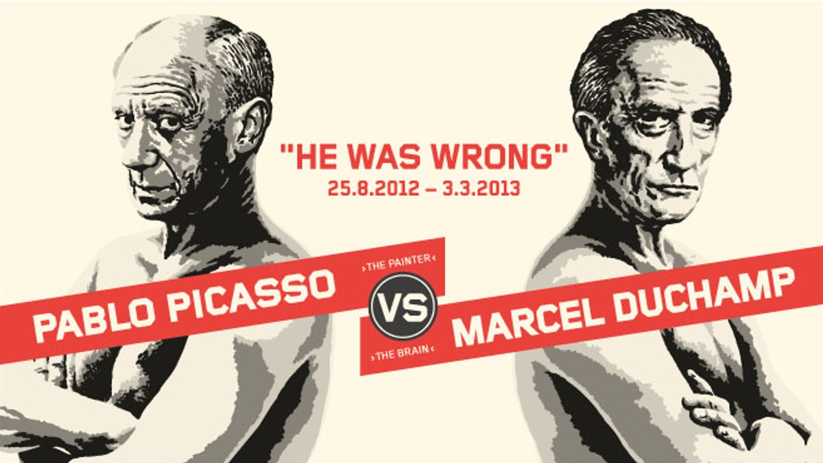 "He Was Wrong" to tytuł ekspozycji prac Pabla Picassa i Marcela Duchampa otwartej w ten weekend w Sztokholmie. Po raz pierwszy twórczość dwóch gigantów sztuki XX wieku pojawia się w takim zestawieniu.