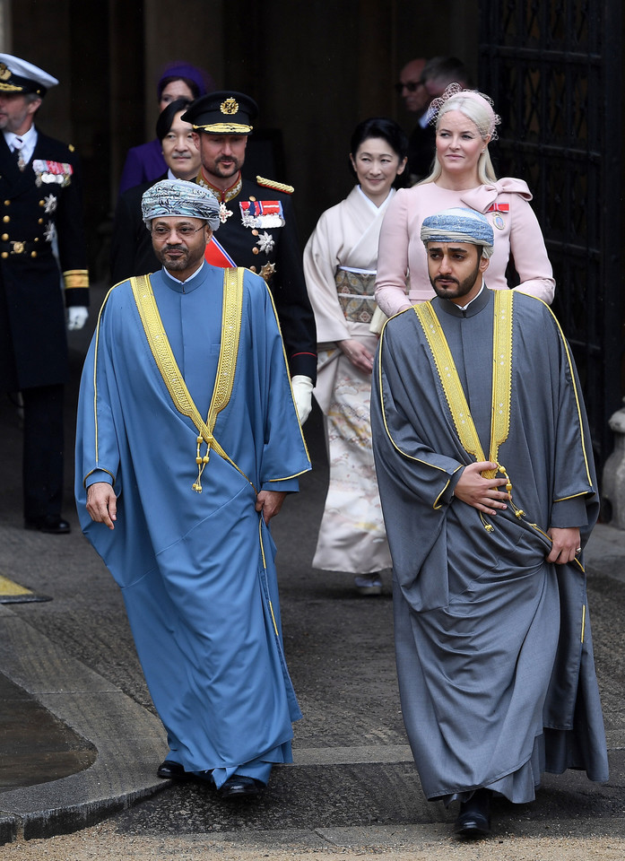 Koronacja Karola III. Minister spraw zagranicznych Omanu Badr Al-Busaidi