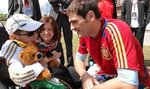 Casillas w hołdzie Dawidowi