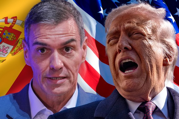DOK SE RASPADA SPORAZUM SA IRANOM, TRAMP NAPADA ŠPANIJU Zagrmeo zbog NATO, pa javno ponizio državu Pedra Sančeza: "Apsolutno su užasni"