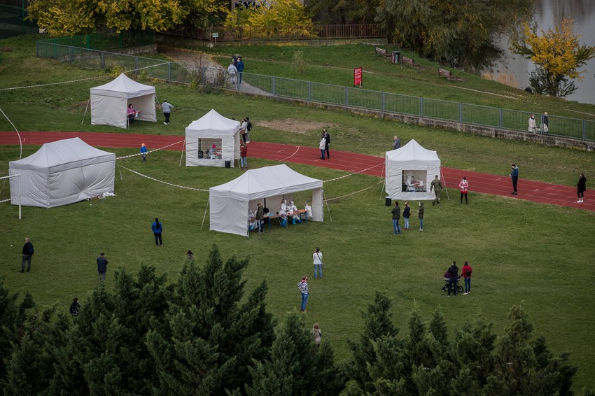 Punktovi za testiranje u Bratislavi