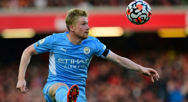 Kevin De Bruyne joined Manchester City from Wolfsburg in 2015
