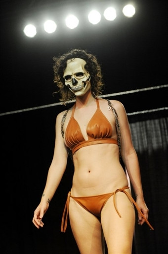 the Masquerade Fashion Show at the Los Angeles Convention Center in Los Angeles