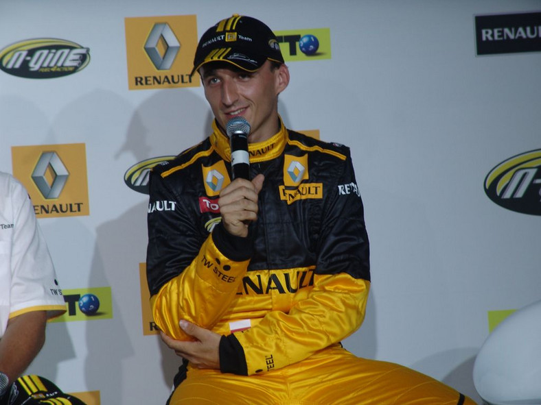 Kubica szalał na torze Poznań (galeria)