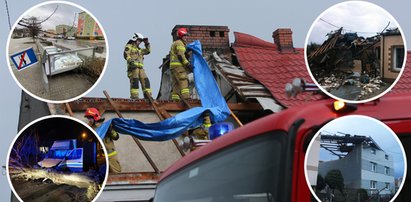 Niszczycielska wichura przechodzi przez Polskę. Potężne zniszczenia, ofiary śmiertelne. Rzecznik rządu zabrał głos nt. odszkodowań [ZOBACZ FILM]