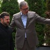 Vladimir Zelenski i Aleksandar Vučić na svečanoj večeri u Beogradu | Foto: FoNet/Instagram predsednika Srbije