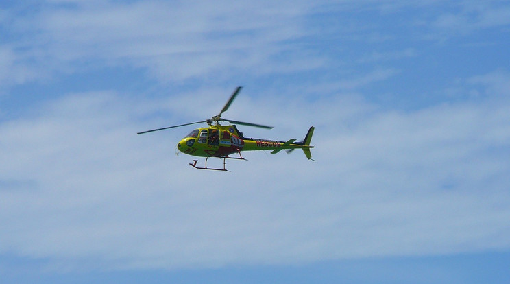 A mentőhelikopter sajnos nem tudott segíteni a marcali férfin / Fotó: Pexels