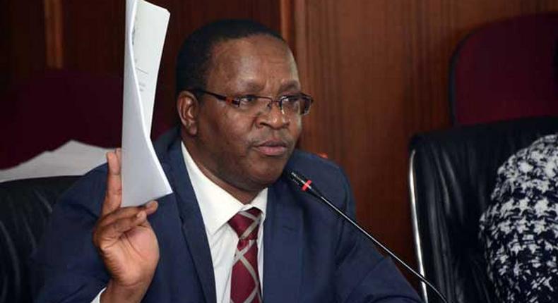 Interior PS Karanja Kibicho files harassment complaint against Deputy President William Ruto with the DCI